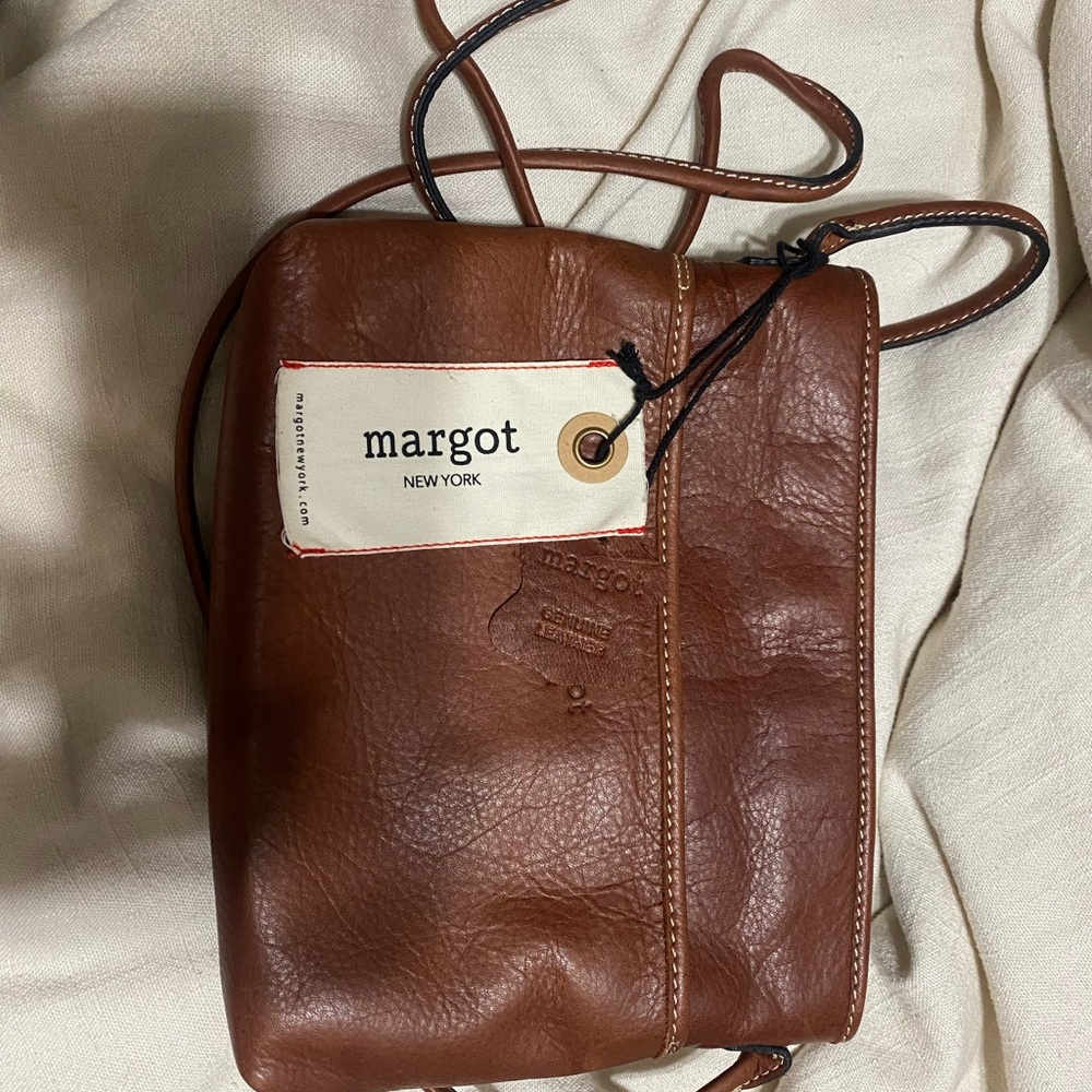 Brown Leather Crossbody Bag